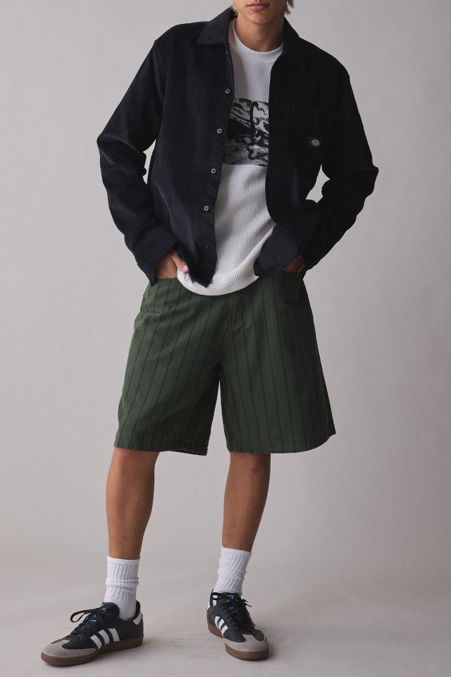 ハーフ・ショートパンツ OBEY SS25 BAGGY DENIM SHORT (172100090 LIN) Obey Plaid Baggy Denim Shorts | PacSun