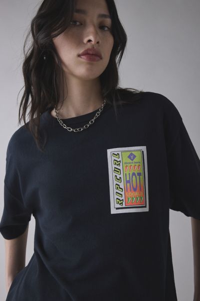 Abrand X Rip Curl Hot Locals Graphic Boyfriend Tee