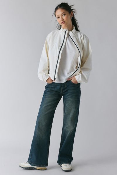 BDG TEO RELAXED BOOTCUT JEAN IN DIRTY WASH, WOMEN'S AT URBAN OUTFITTERS 