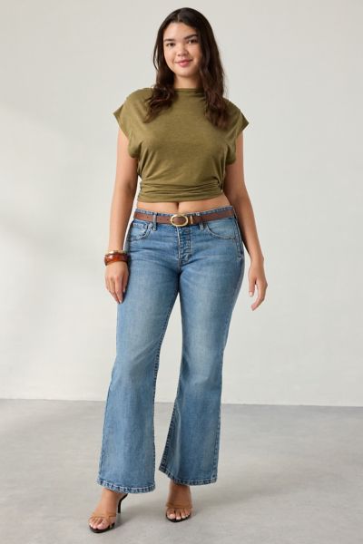 BDG Teo Relaxed Low-Rise Bootcut Jean