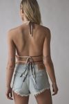 Out From Under Ocean Air Cinched Wide-Leg Gauze Pant