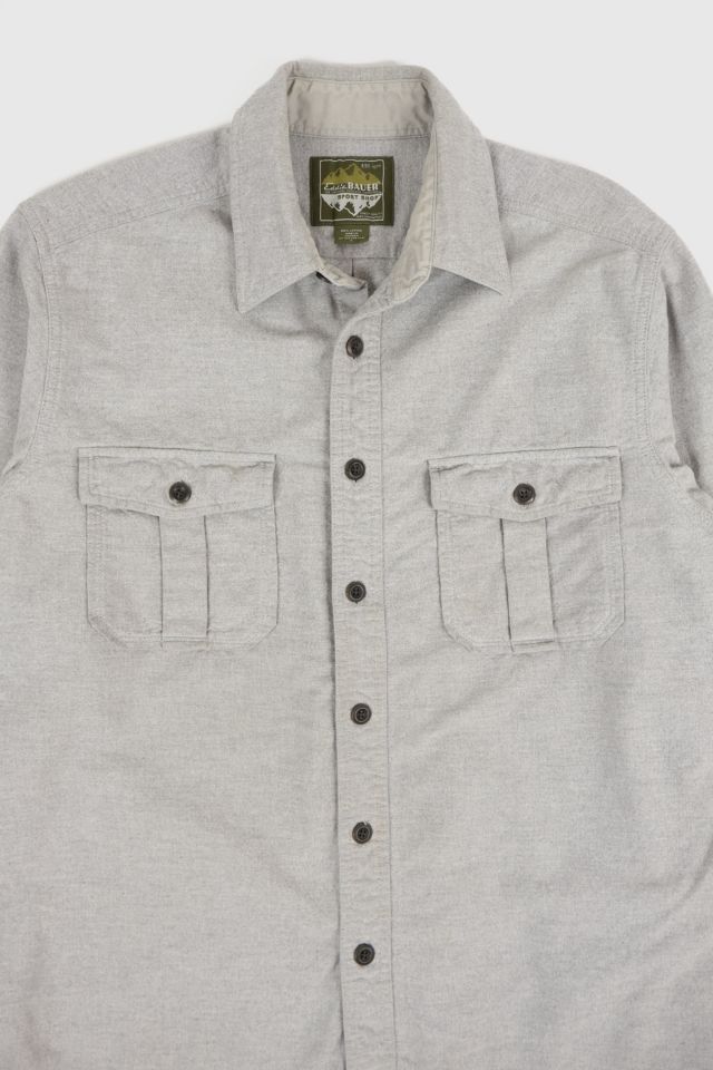 Vintage Eddie Bauer Flannel Button-Down Shirt #1