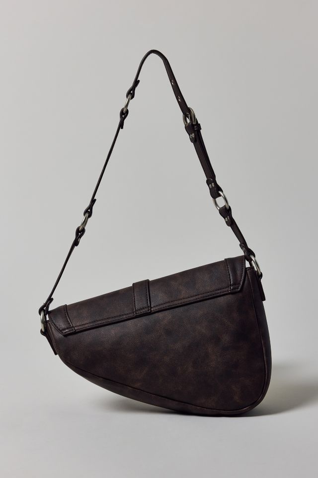 Sonny Faux Leather Saddle Bag #3