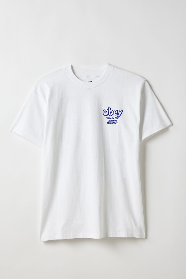 OBEY Smash The Control Graphic Tee #1