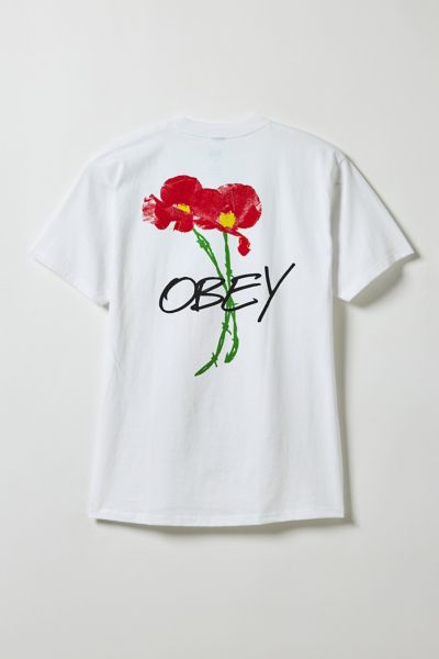OBEY Poppies Graphic Tee