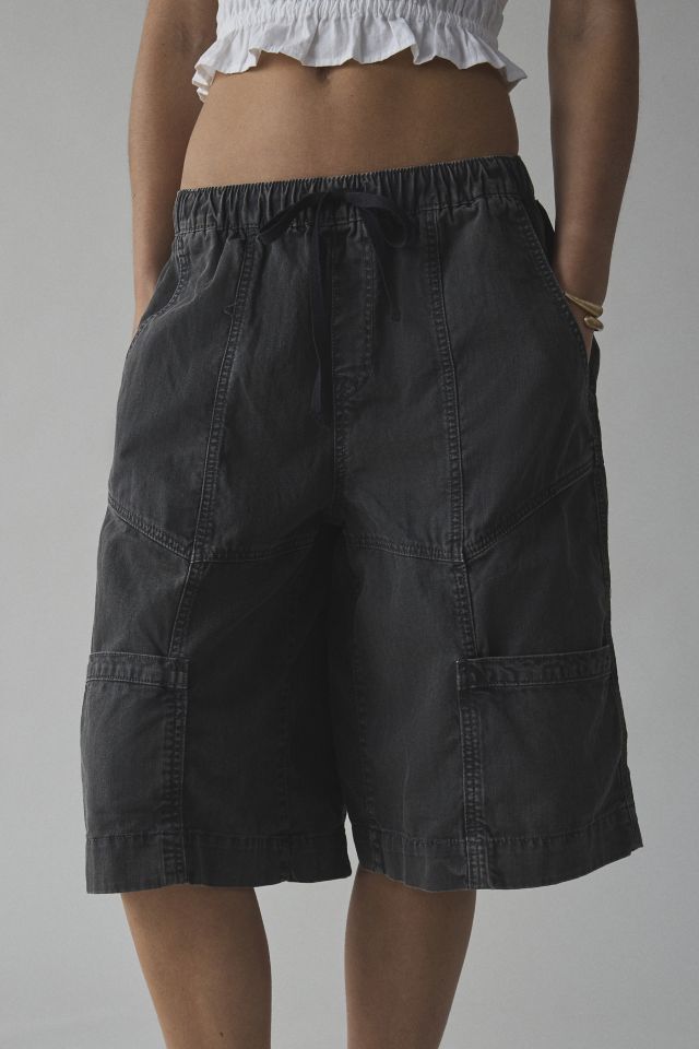 BDG Mario Pull-On Cotton Utility Jort #1