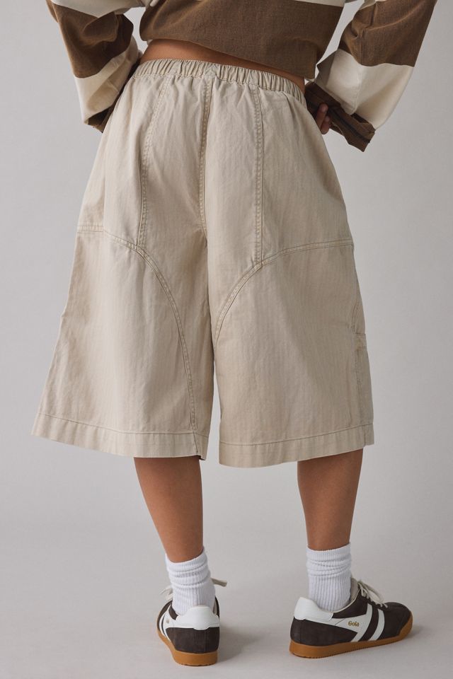 BDG Mario Pull-On Cotton Utility Jort