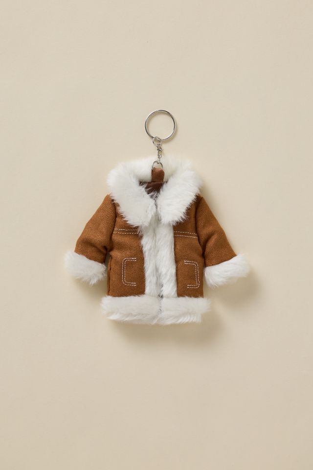 Mini Penny Lane Faux Fur Lined Coat Keychain #1