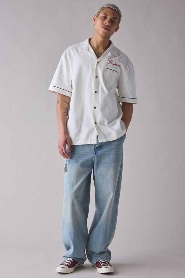 Pas de Mer Fresh Cocktail Embroidered Button-Down Shirt #2