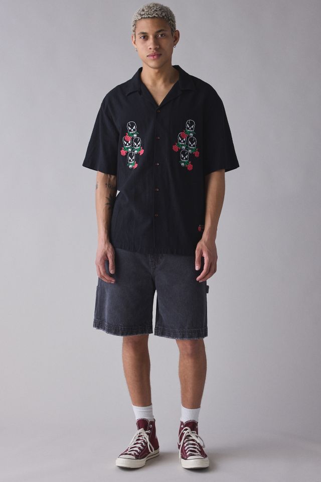 Pas de Mer Magic Embroidered Button-Down Shirt #2