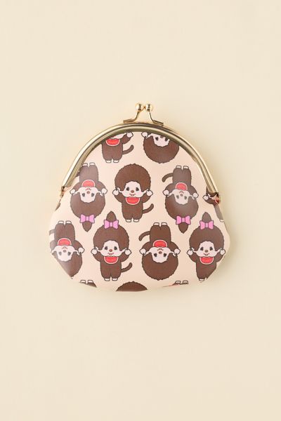 Monchhichi Patterned Coin Purse