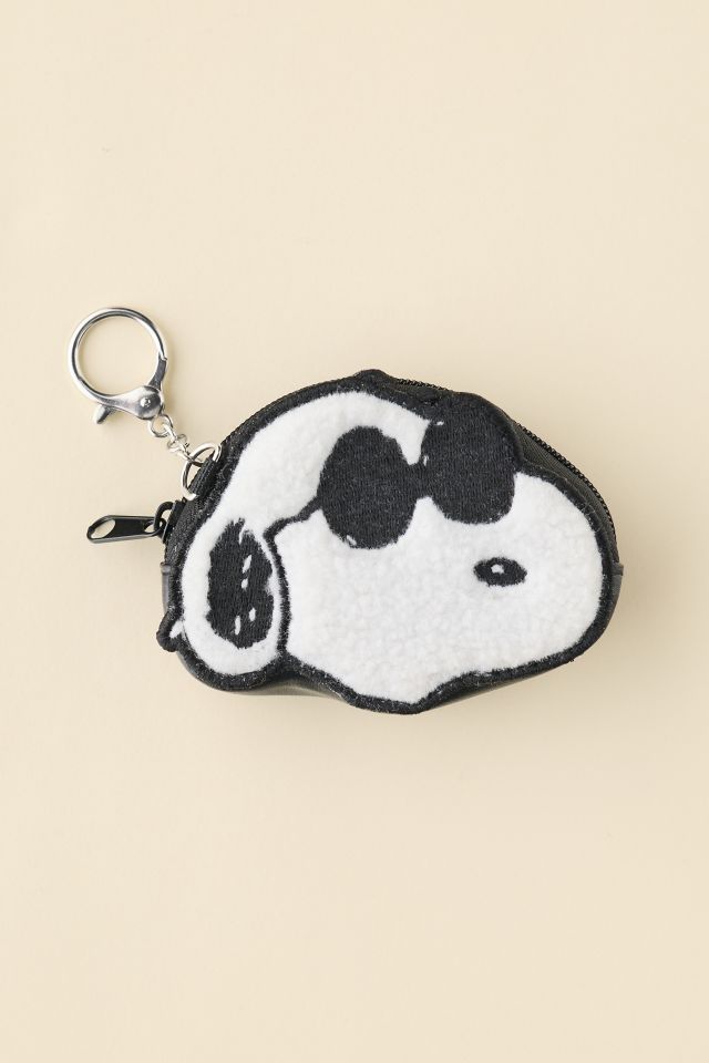 Peanuts Snoopy Joe Cool Mini Coin Purse Keychain #2