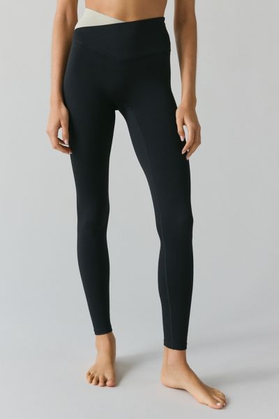 P.E Nation Wander Biscuit Crisscross Waistband Full Length Legging