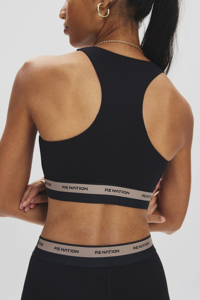P.E Nation Avant Biscuit Scoop Neck Sports Bra #2