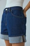 BDG Indie Mid-Rise Cuffed Denim Short