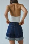 BDG Indie Mid-Rise Cuffed Denim Short