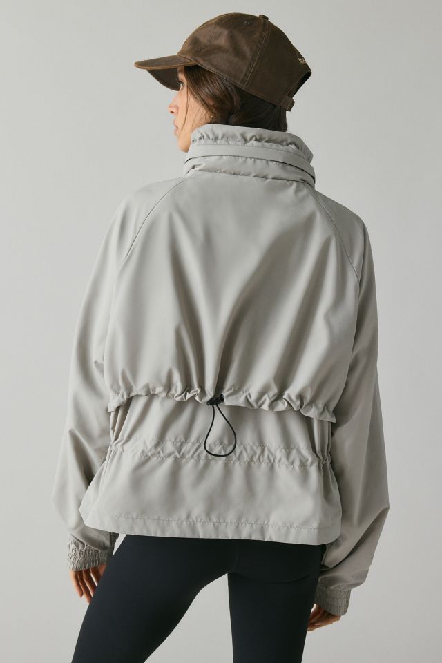 P.E Nation Shelter Biscuit Cropped Windbreaker Jacket #4