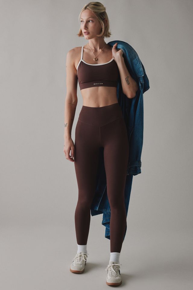 P.E Nation Signature Mahogany Sports Bra #2