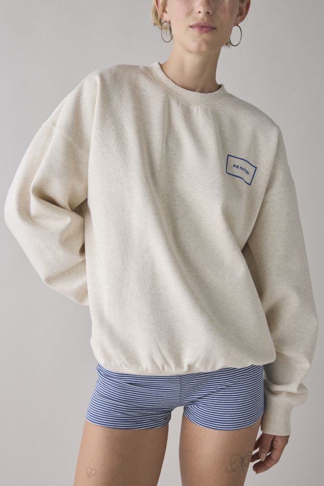 P.E Nation Oat Kite Crew Neck Pullover Sweatshirt #1