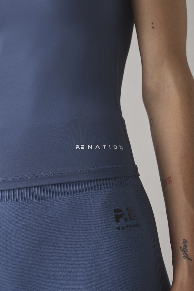 P.E Nation Vintage Indigo Foundation Graphic Short Sleeve Tee #2