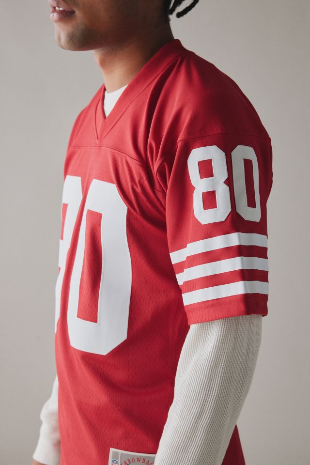 Mitchell & Ness NFL San Francisco 49ers 1990 Jerry Rice Football Jersey #3