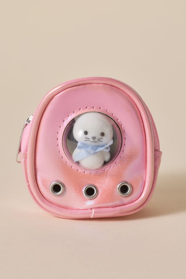Backpack & Flocked Figure Blind Box Keychain #2