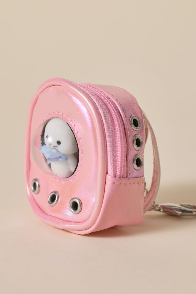Backpack & Flocked Figure Blind Box Keychain #3