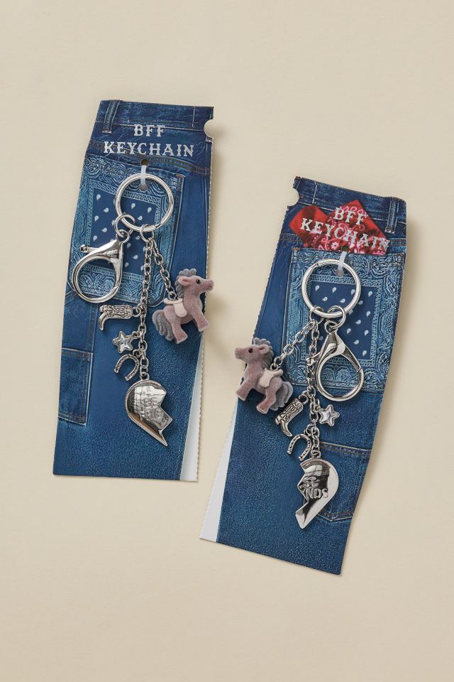 Horse Charm BFF Keychain Set #2