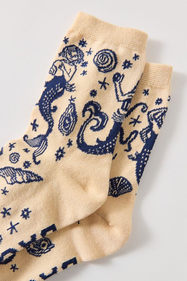BAGGU Mermaid Crew Sock #3