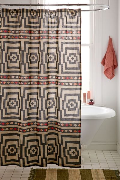Jungalow  Hypnotic Shower Curtain