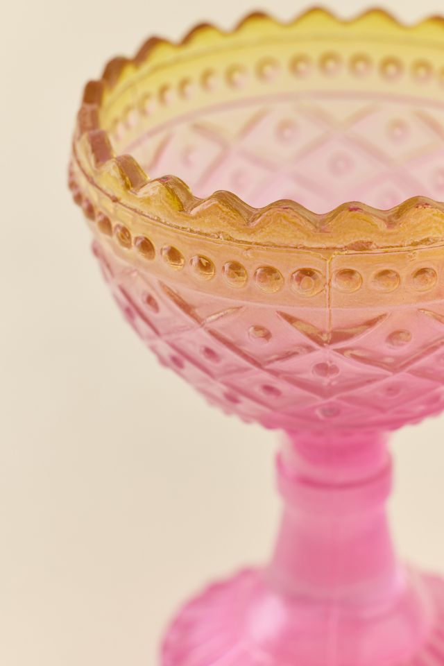 Tropicana Ombre Glass Goblet #1