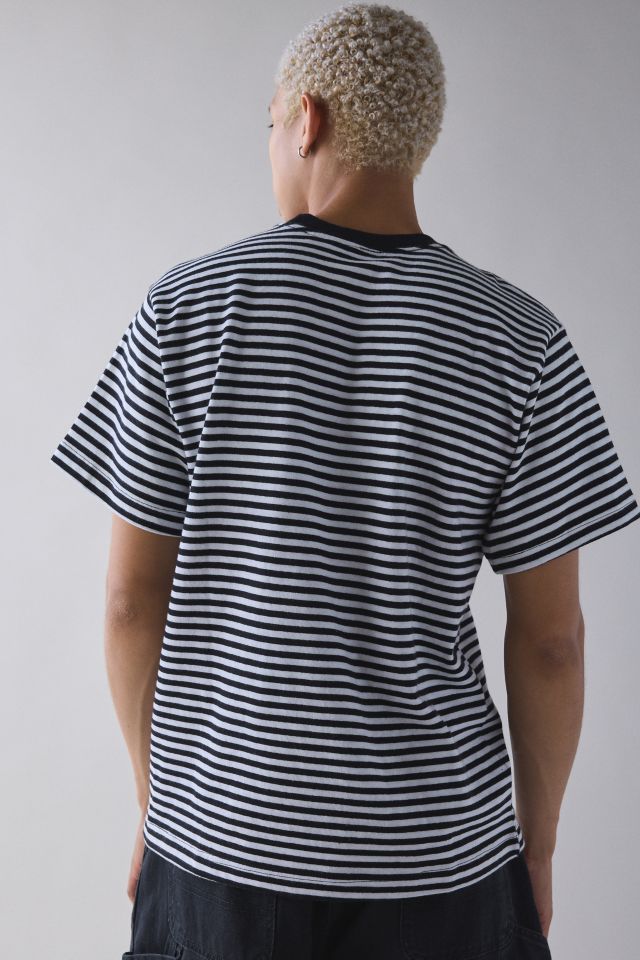 OBEY Established Works Stripe Pattern Tee #1