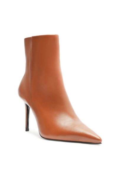 Schutz Mikki Casual Pointed Toe Genuine Calf Hair Bootie