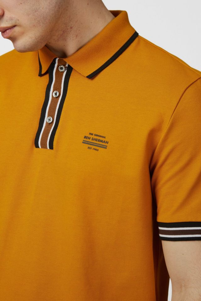 Ben Sherman Placket Interest Polo #1