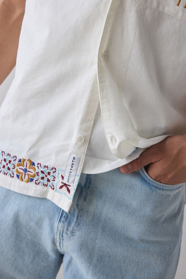 Native Youth Lorek Embroidered Shirt #2