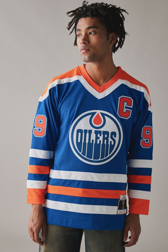 Mitchell Ness NHL Edmonton Oilers Wayne Gretzky 1986 Long Sleeve