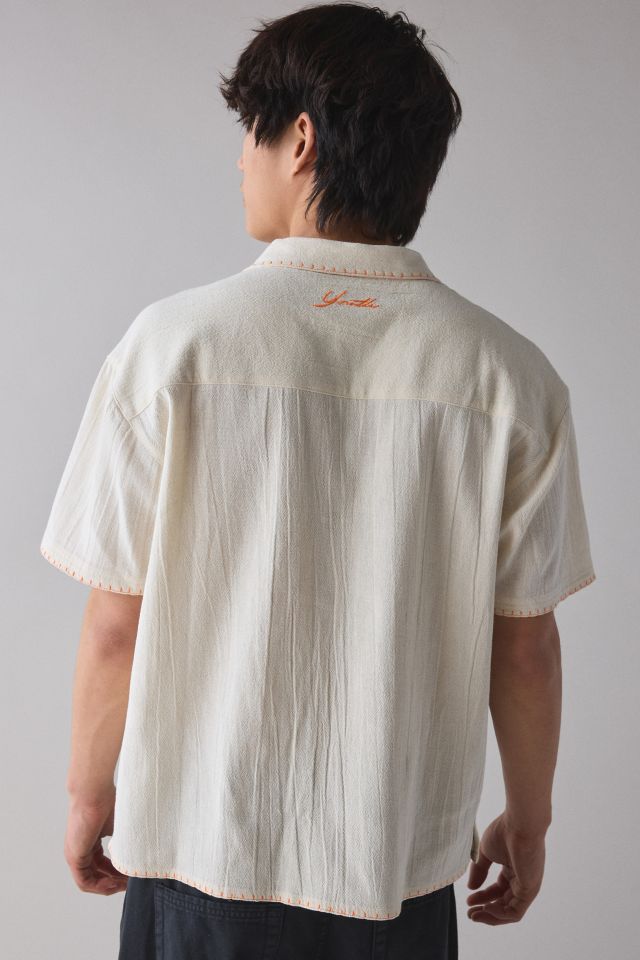 Native Youth Embroidered Boxy Fit Shirt #1