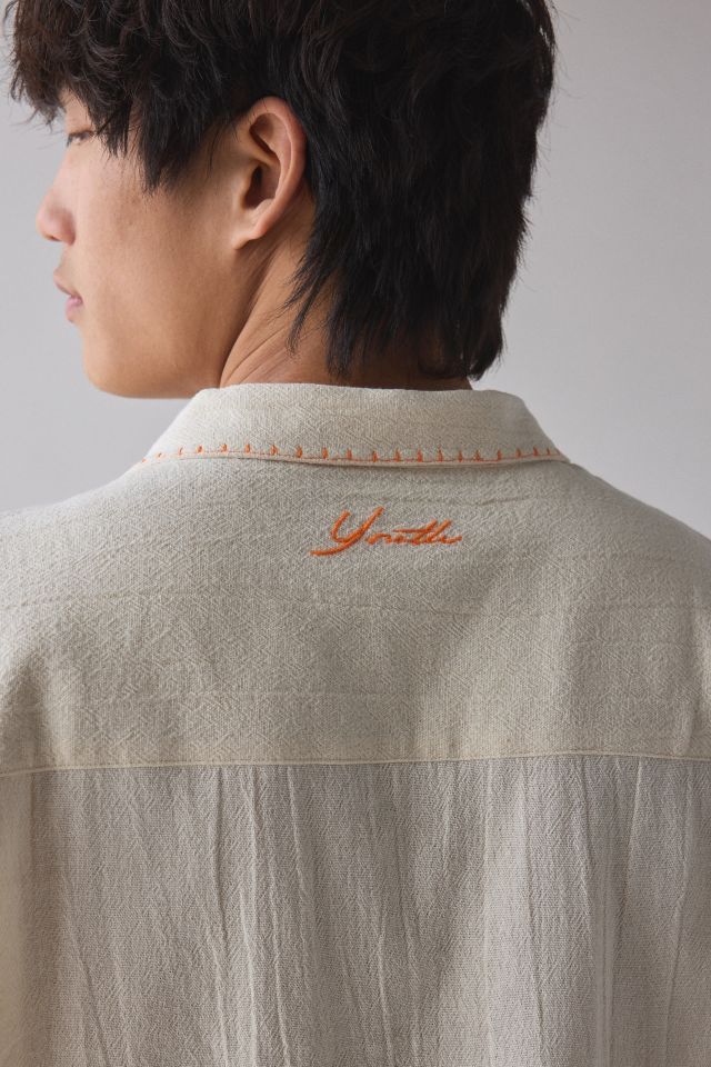 Native Youth Embroidered Boxy Fit Shirt #4