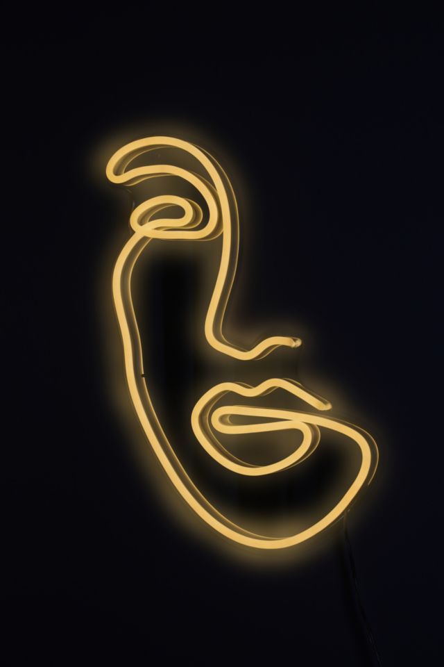 Echo Neon Face Neon Sign #1