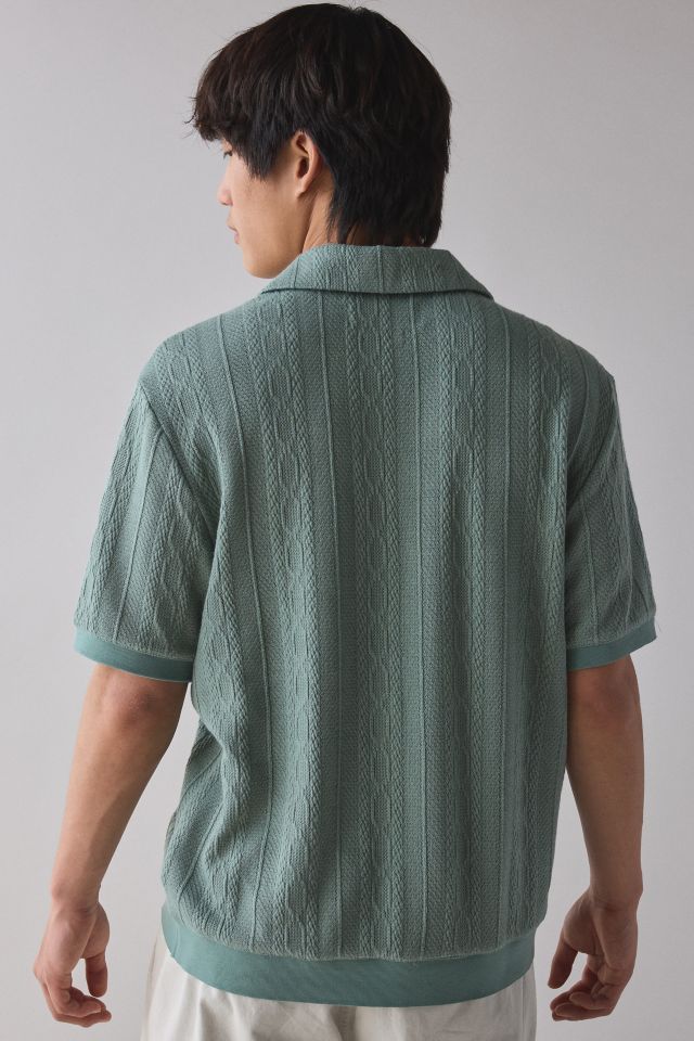 Native Youth Sancho Short Sleeve Polo Sweater #1