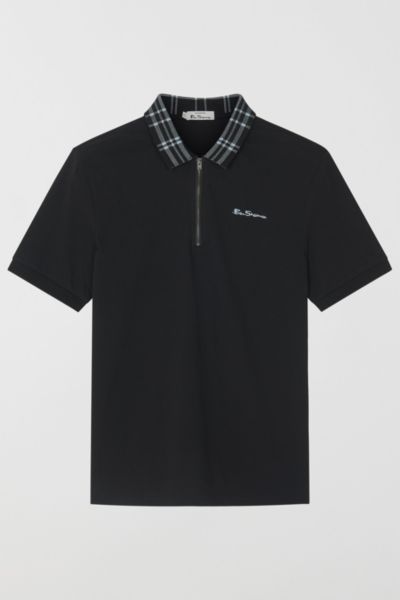 Ben Sherman Tartan Collar Polo