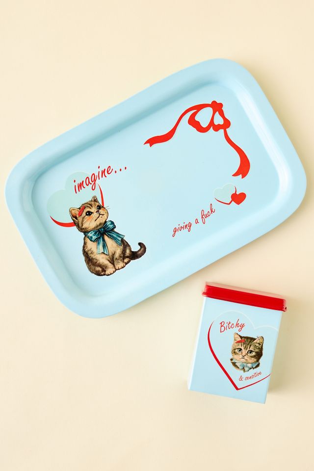 Bad Kitty Metal Rolling Tray #2