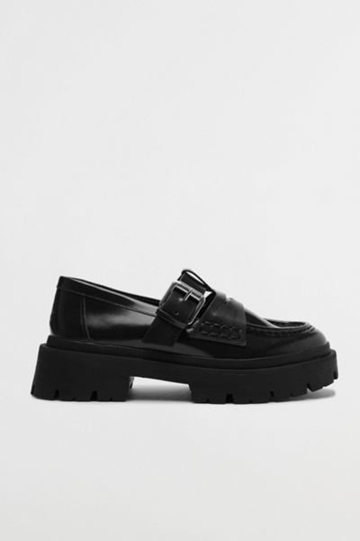 Schutz Leather Alana Mary Jane Loafer