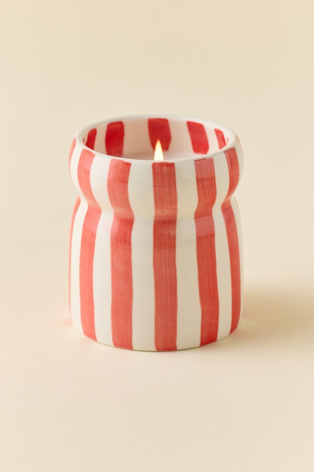 Paddywax Cabana Striped 7 oz Scented Candle #1