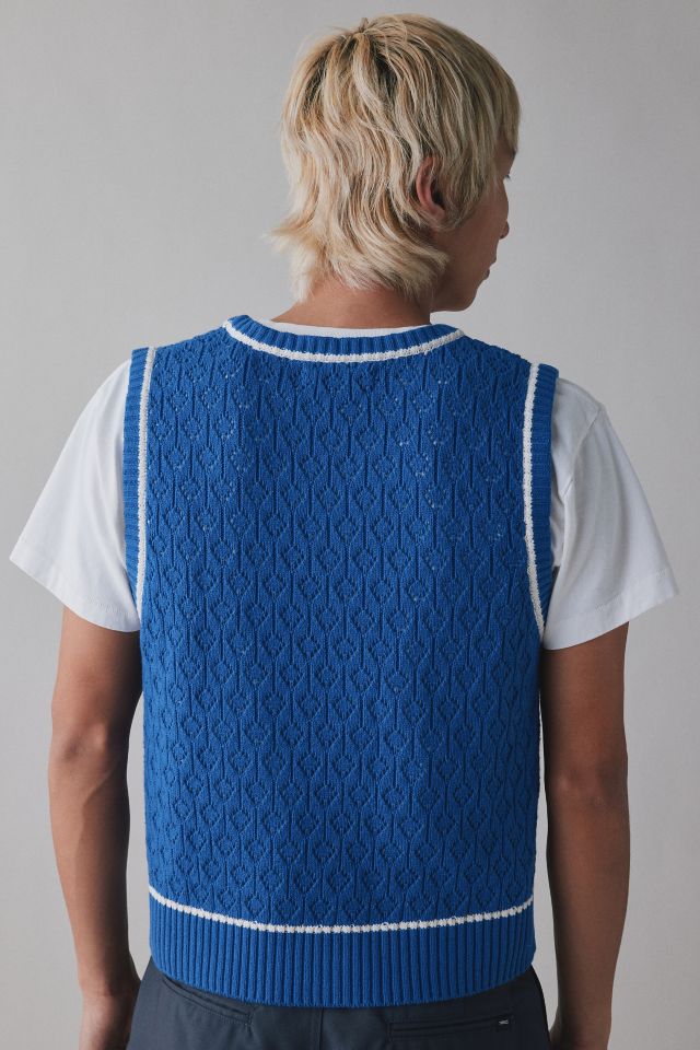 UO Brayden Pointelle Sweater Vest #2