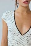 Kimchi Blue Only You Smocked Short Sleeve Top