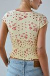 Kimchi Blue Only You Smocked Short Sleeve Top