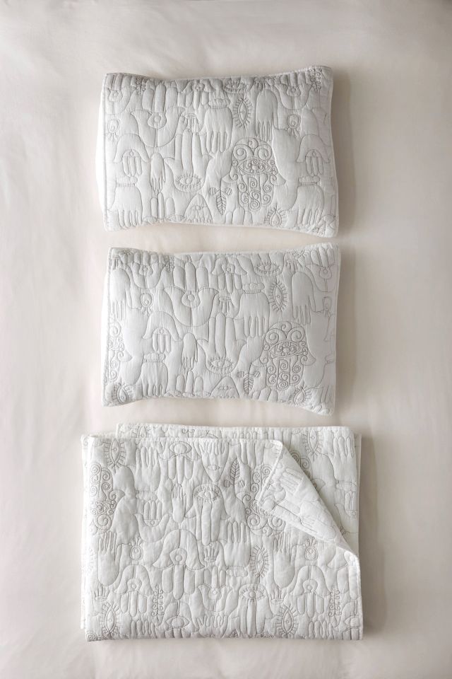 Jungalow Hamsa Quilt Set #4