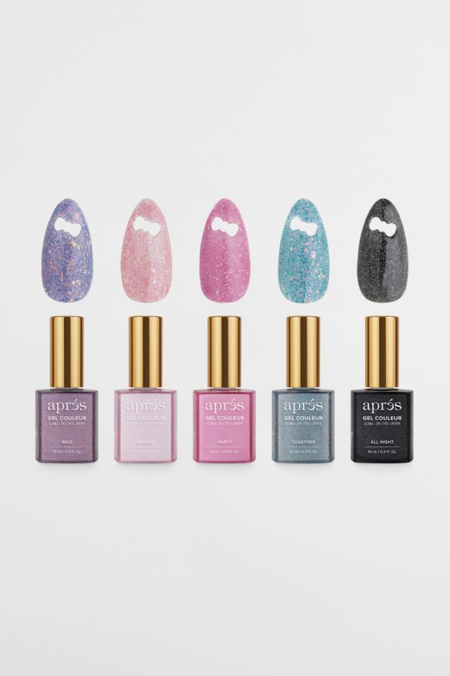 Aprés Nail x Sanrio® Flash Glitter Gel Couleur Set #1
