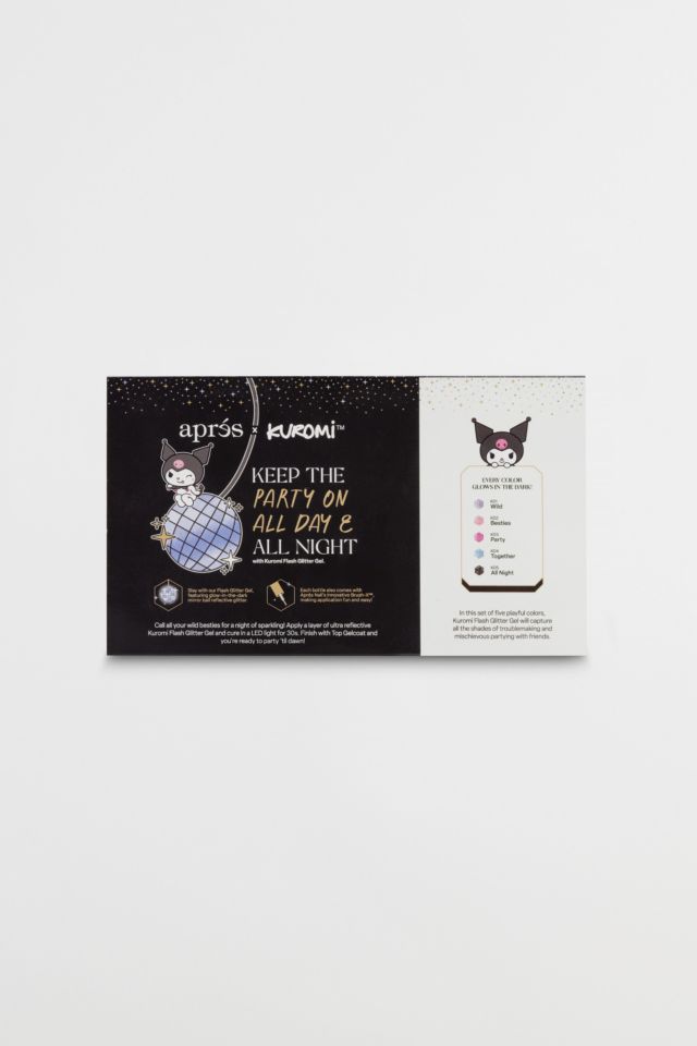 Aprés Nail x Sanrio® Flash Glitter Gel Couleur Set #3